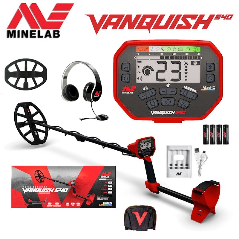 Металошукач грунтовий Minelab Vanquish 540