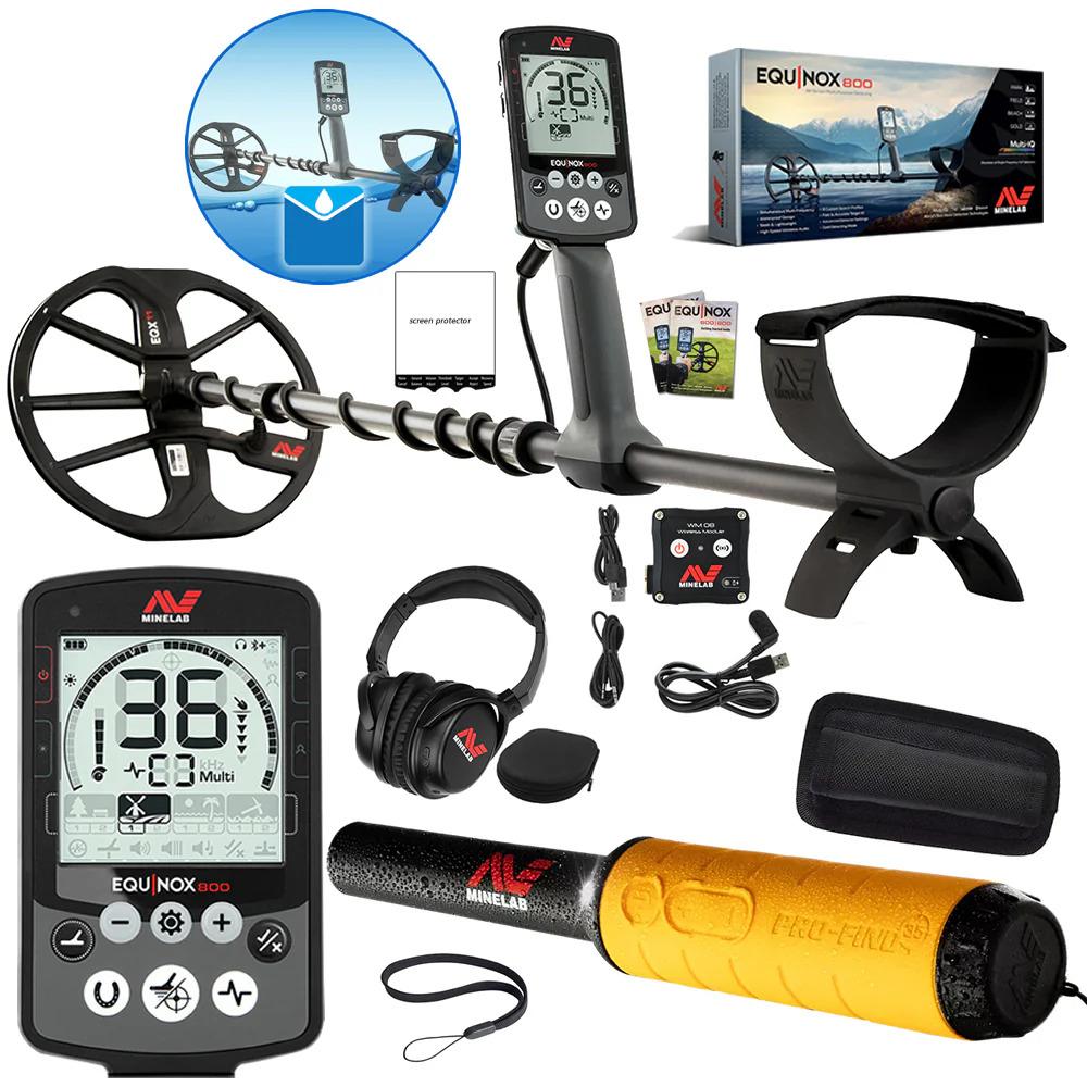 Металошукач грунтовий Minelab Equinox 800